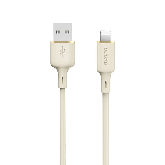 Dudao L7SL USB-A - Lightning 5A cable 1m - beige_0