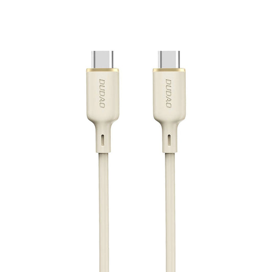 Dudao L7SCC USB-C - USB-C cable 100W 2m - beige_0