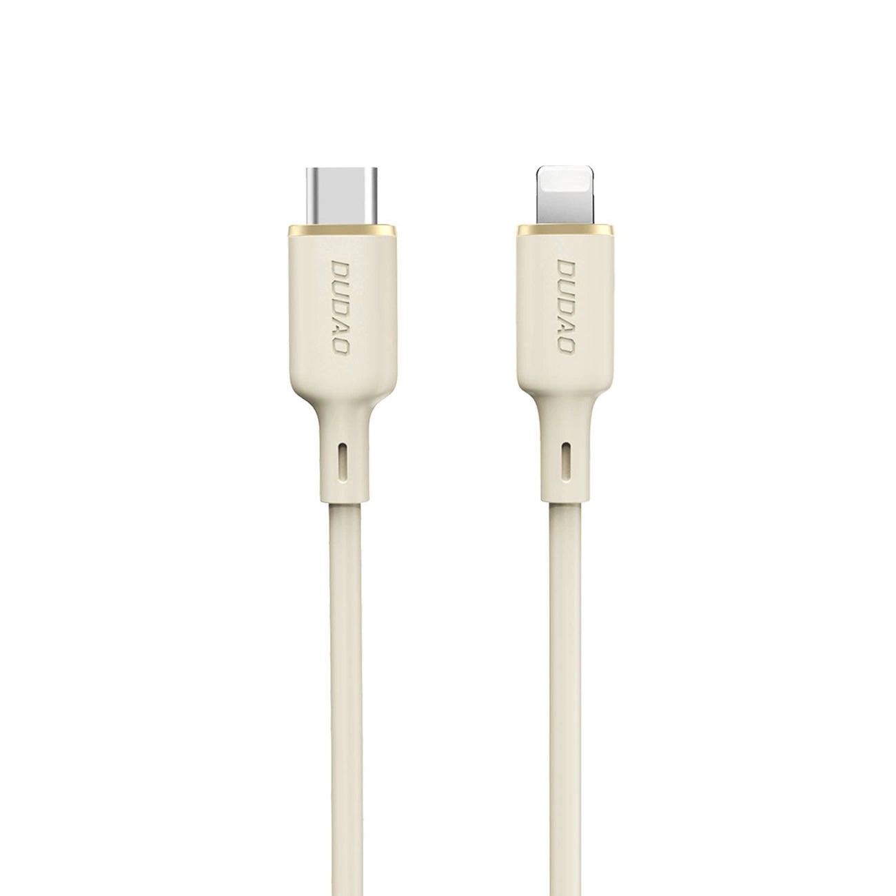 Dudao L7SCL USB-C - Lightning 30W 2m cable - beige_0