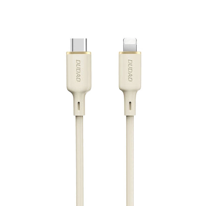 Dudao L7SCL USB-C - Lightning 30W 2m cable - beige_0