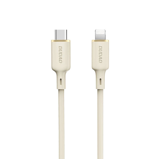 Dudao L7SCL USB-C - Lightning 30W 2m cable - beige_0