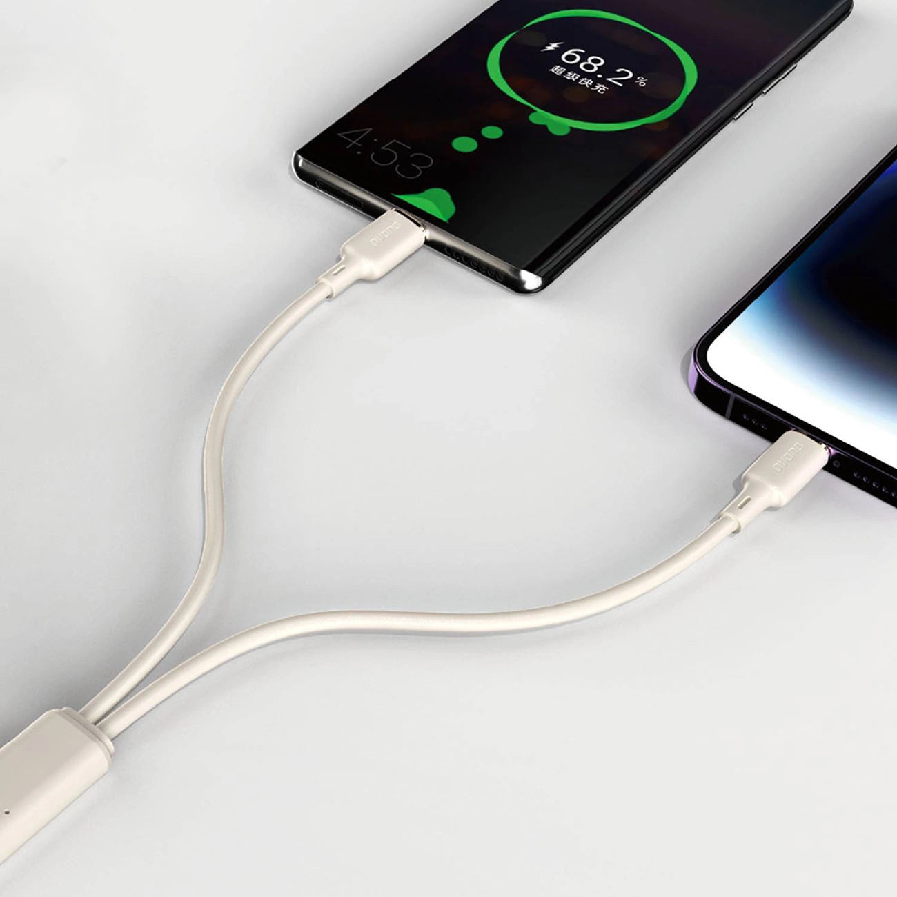 Dudao L7SCL USB-C - Lightning 30W 2m cable - beige_2