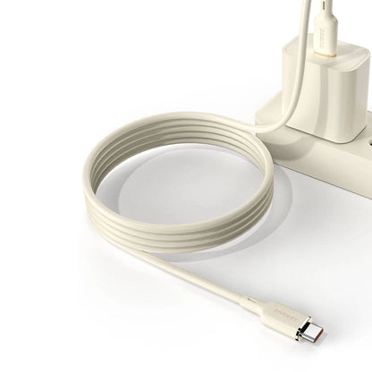 Dudao L7SCL USB-C - Lightning 30W 2m cable - beige_5