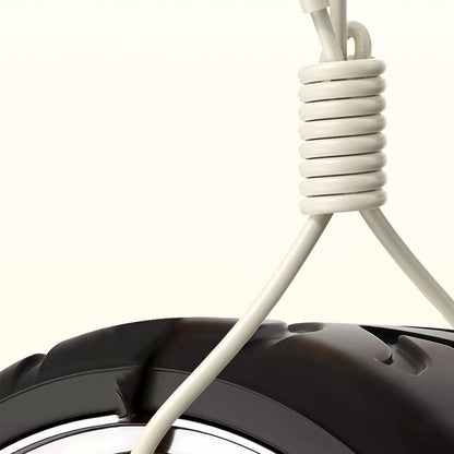 Dudao L7SE 3in1 cable USB-A - USB-C / Lightning / micro USB 66W 1.2m - beige_3
