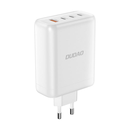 GaN Dudao A140EU USB-A / 3xUSB-C PD 140W charger - white_0