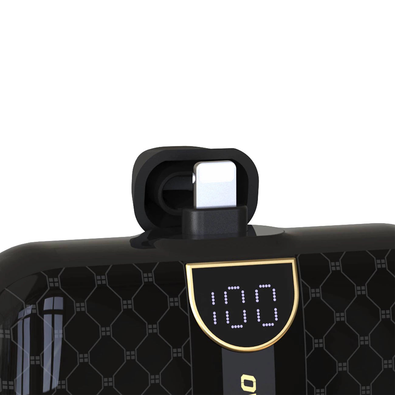 Dudao K20SL 5000mAh mini power bank with Lightning / USB-C connectors - black_3
