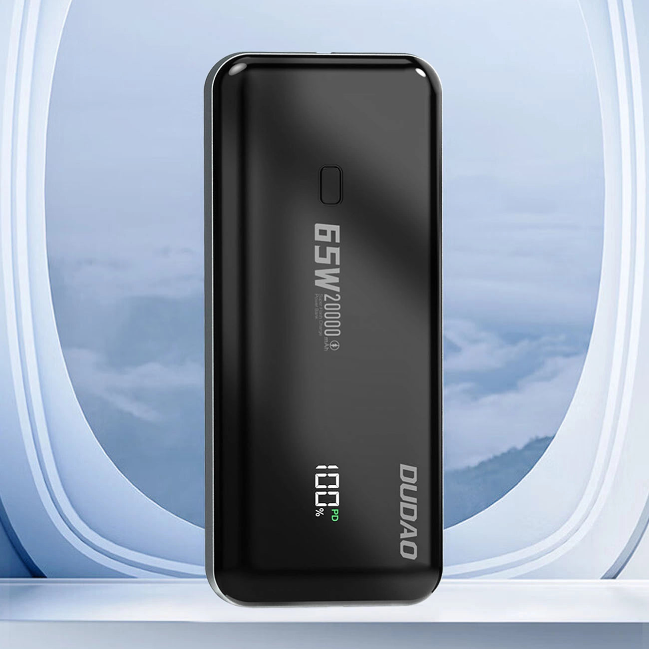 Dudao K65 20000mAh 65W Powerbank 1x USB-C 2x USB-A with display - black_9