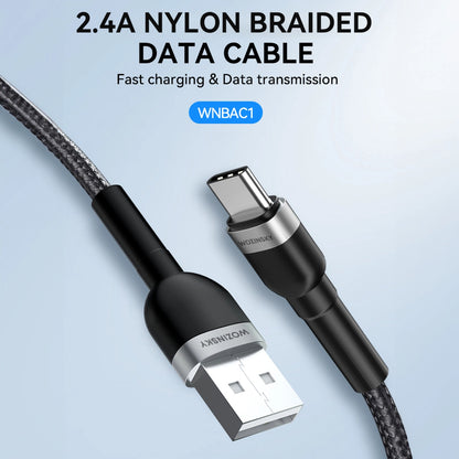 Wozinsky WNBAC1 USB-A / USB-C 2.4A cable 1 m - black_5