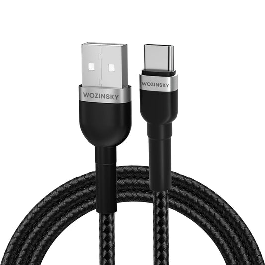 Wozinsky WNBAC2 USB-A / USB-C 2.4A cable 2 m - black_0