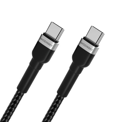 Wozinsky WNBCC1 USB-C / USB-C PD 65W cable 1 m - black_3