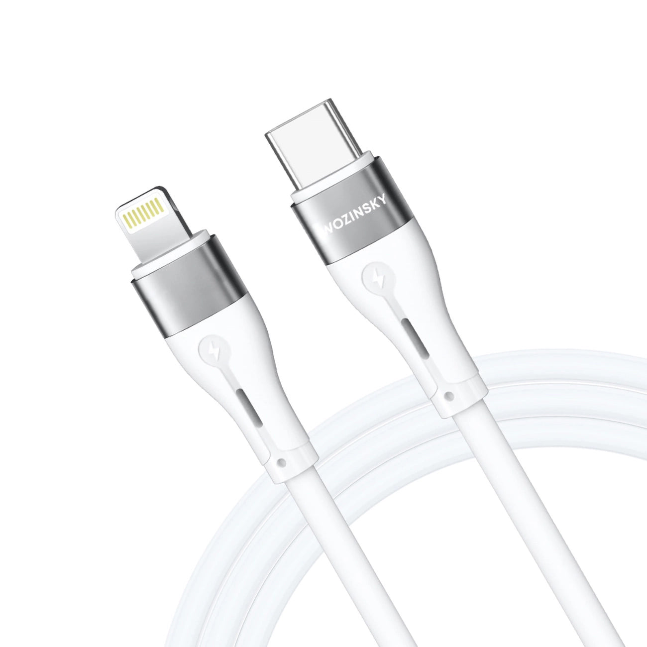 Wozinsky WSTCL1 Lightning / USB-C PD 27W cable 1 m - white_3