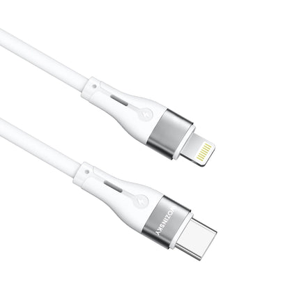 Wozinsky WSTCL2 Lightning / USB-C PD 27W cable 2 m - white_1