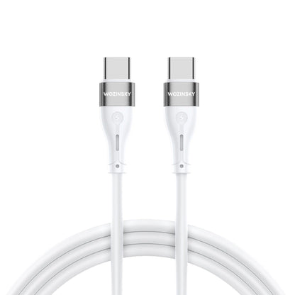 Wozinsky WSTCC2 USB-C / USB-C PD 65W cable 2 m - white_0