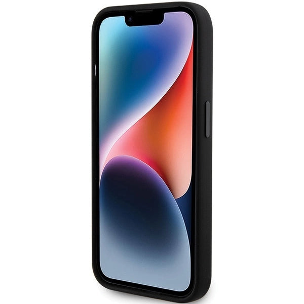 Karl Lagerfeld Silicone Karl&amp;Choupette Head case for iPhone 15 Pro - black_4