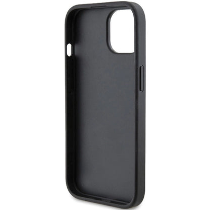 Karl Lagerfeld Quilted K Pattern case for iPhone 15 - black_6