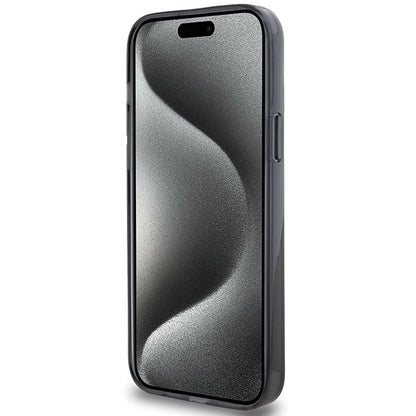 Karl Lagerfeld Ring Stand Karl Head MagSafe Case for iPhone 15 Plus / 14 Plus - Black_4