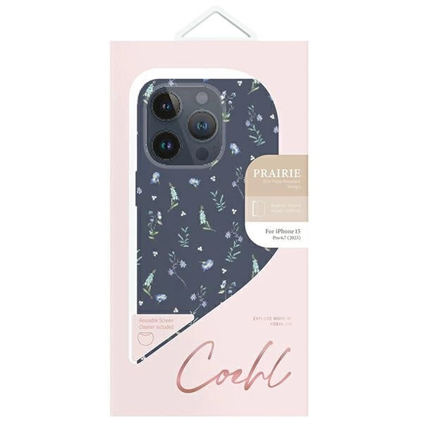 Uniq Coehl Prairie case for iPhone 15 Pro Max - navy blue_2
