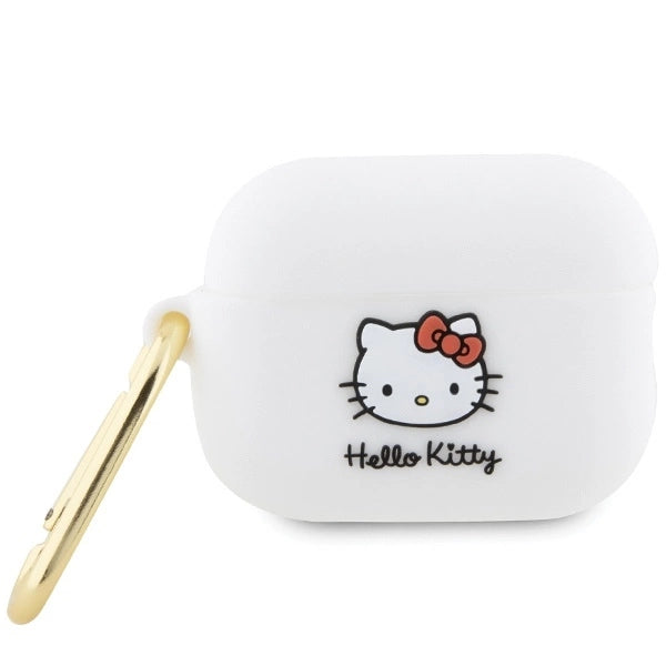 Hello Kitty Silicone 3D Kitty Head case for AirPods Pro 2 (2022/2023) - white_0