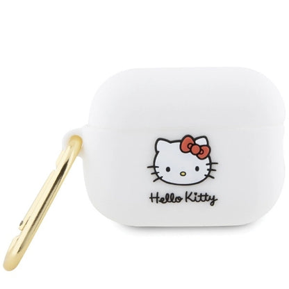 Hello Kitty Silicone 3D Kitty Head case for AirPods Pro 2 (2022/2023) - white_0