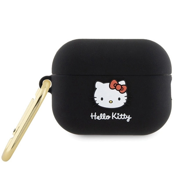 Hello Kitty Silicone 3D Kitty Head Case for AirPods Pro 2 (2022/2023) - Black_0