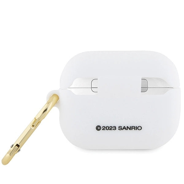 Hello Kitty Silicone 3D Kitty Head case for AirPods Pro - white_1