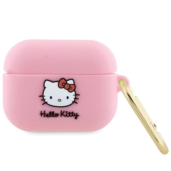 Hello Kitty Silicone 3D Kitty Head case for AirPods Pro - pink_0
