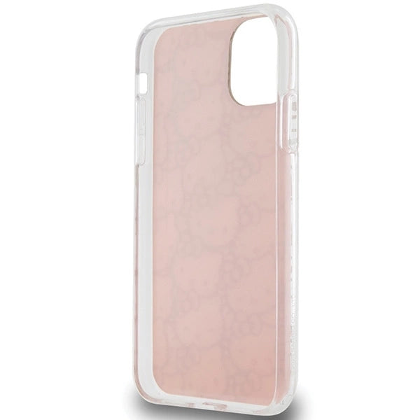 Hello Kitty IML Gradient Electrop Crowded Kitty Head Case for iPhone 11 / Xr - Pink_6