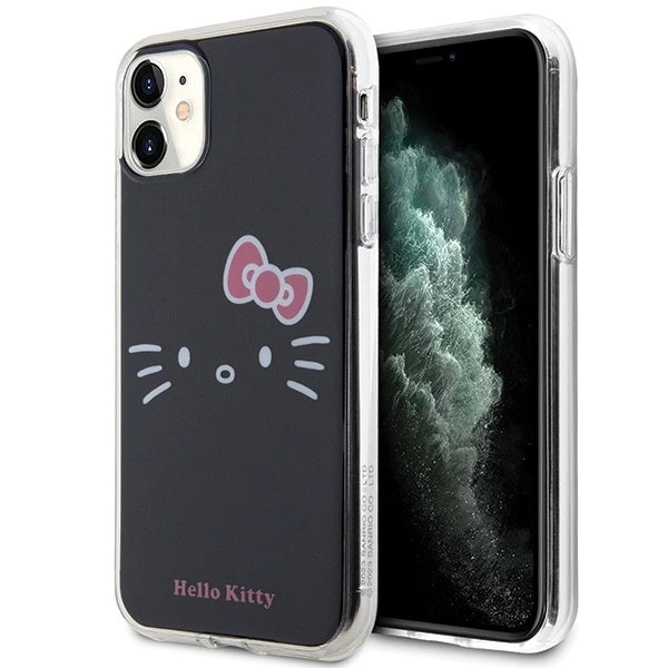 Hello Kitty IML Kitty Face case for iPhone 11 / Xr - black_0