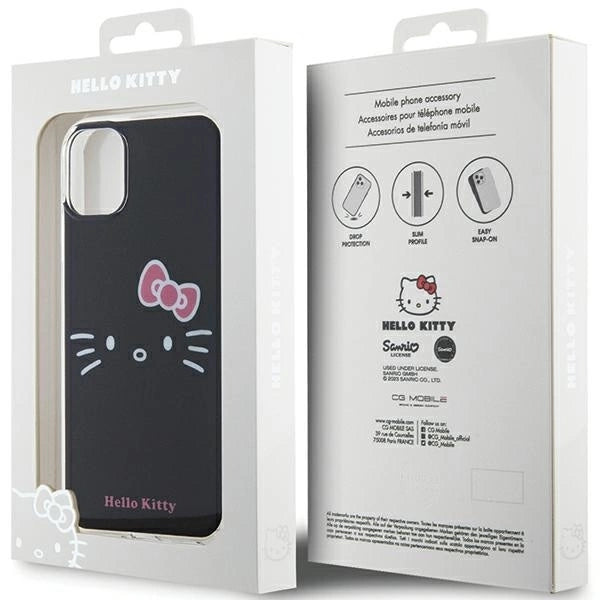 Hello Kitty IML Kitty Face case for iPhone 11 / Xr - black_7