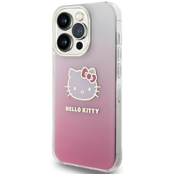 Hello Kitty IML Gradient Electrop Kitty Head case for iPhone 13 Pro / 13 - pink_1