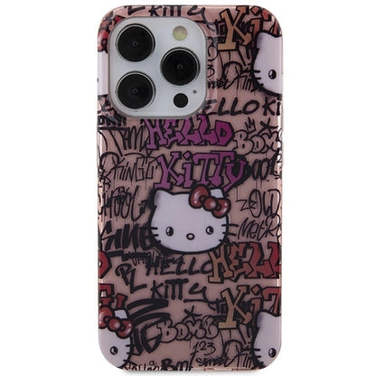 Hello Kitty IML Tags Graffiti case for iPhone 13 Pro / 13 - pink_2
