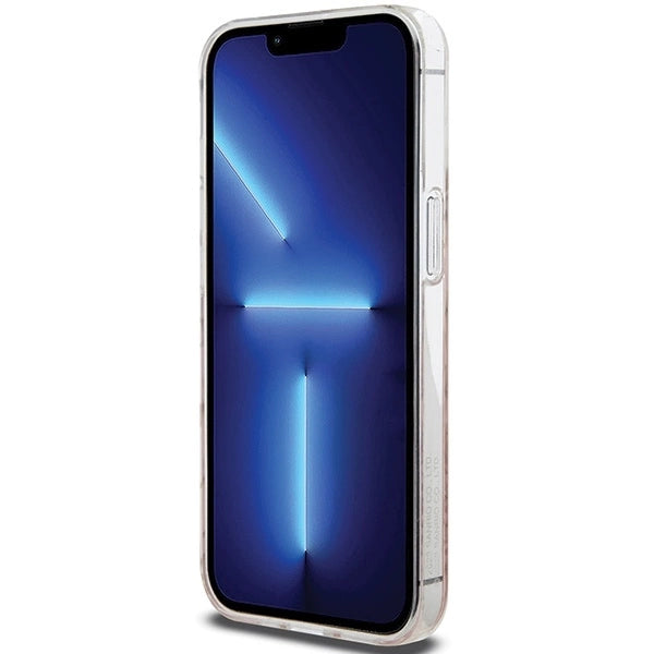 Hello Kitty IML Gradient Electrop Crowded Kitty Head Case for iPhone 13 Pro Max - Pink_4