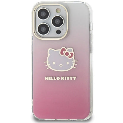 Hello Kitty IML Gradient Electrop Kitty Head case for iPhone 14 Pro - pink_2