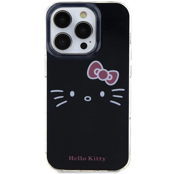 Hello Kitty IML Kitty Face case for iPhone 15 Pro - black_2