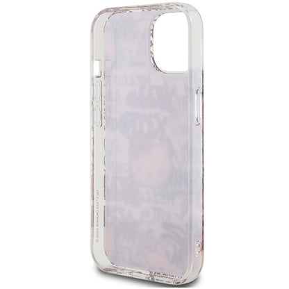 Hello Kitty IML Tags Graffiti case for iPhone 15 - pink_6
