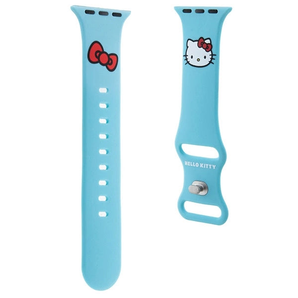 Hello Kitty Silicone Kitty Head strap for Apple Watch 38/40/41mm - blue_2