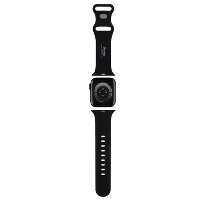 Hello Kitty Silicone Kitty Head strap for Apple Watch 38/40/41mm - black_1