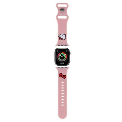 Hello Kitty Silicone Kitty Head strap for Apple Watch 38/40/41mm - pink_0