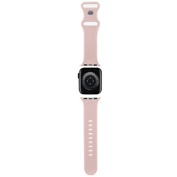 Hello Kitty Silicone Tags Graffiti Strap for Apple Watch 38/40/41mm - Pink_1