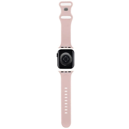 Hello Kitty Silicone Tags Graffiti Strap for Apple Watch 38/40/41mm - Pink_1