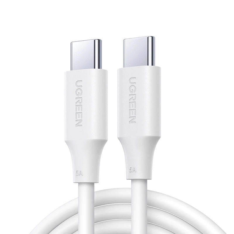 Ugreen US562 USB-C / USB-C PD cable 100W 2m - white_0