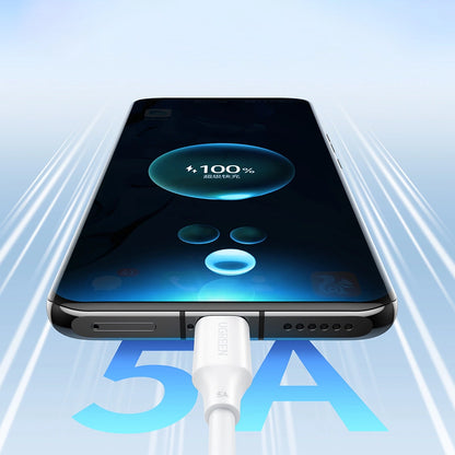 Ugreen US562 USB-C / USB-C PD cable 100W 2m - white_6