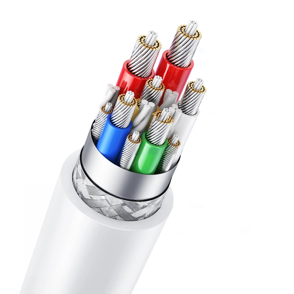Ugreen US562 USB-C / USB-C PD cable 100W 2m - white_8