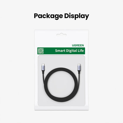Ugreen US535 USB-C / USB-C PD cable 240W 5A 1m - gray_4