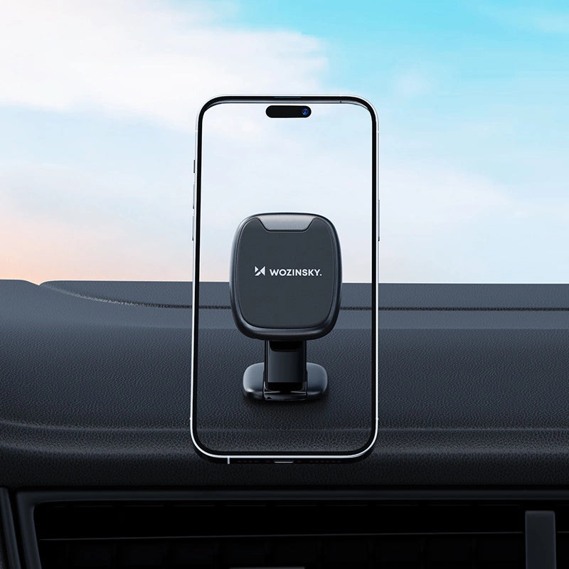 Wozinsky WUMTD magnetic phone holder for car dashboard - black_12