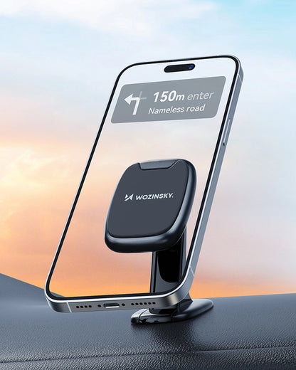 Wozinsky WUMTD magnetic phone holder for car dashboard - black_7