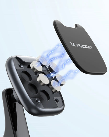 Wozinsky WUMTD magnetic phone holder for car dashboard - black_8