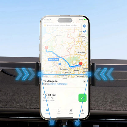 Wozinsky WUMID Phone Holder with 15W Inductive Charger for Car Dashboard - Black_10