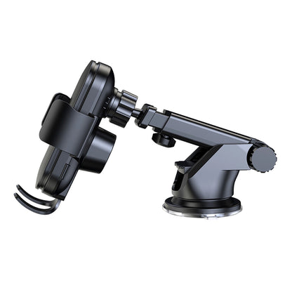 Wozinsky WUMID Phone Holder with 15W Inductive Charger for Car Dashboard - Black_2