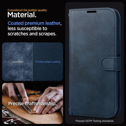 Spigen Wallet S Pro Case for iPhone 15 Pro - Navy Blue_9